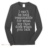 Resting B*tch Face Long Sleeve Shirt thumb 0