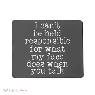 Resting B*tch Face Mousepad