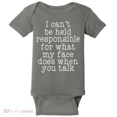 Resting B*tch Face Baby Bodysuit