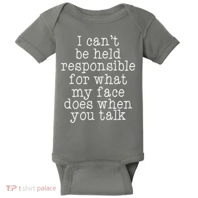 Resting B*tch Face Baby Bodysuit