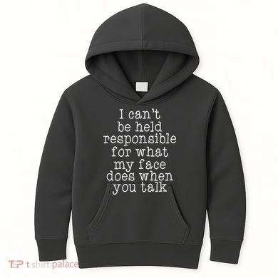 Resting B*tch Face Kids Hoodie