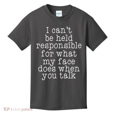 Resting B*tch Face Kids T-Shirt