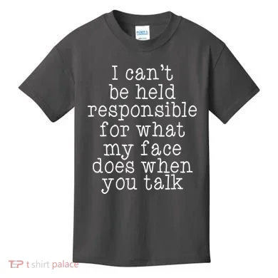 Resting B*tch Face Kids T-Shirt