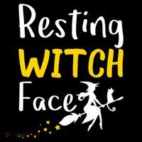 Resting Witch Face Bucket Hat thumb 4