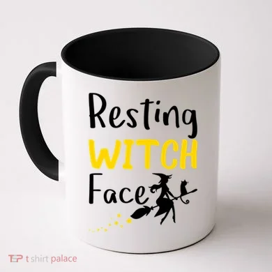 Resting Witch Face Coffee Mug