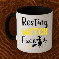 Resting Witch Face Coffee Mug thumb 2
