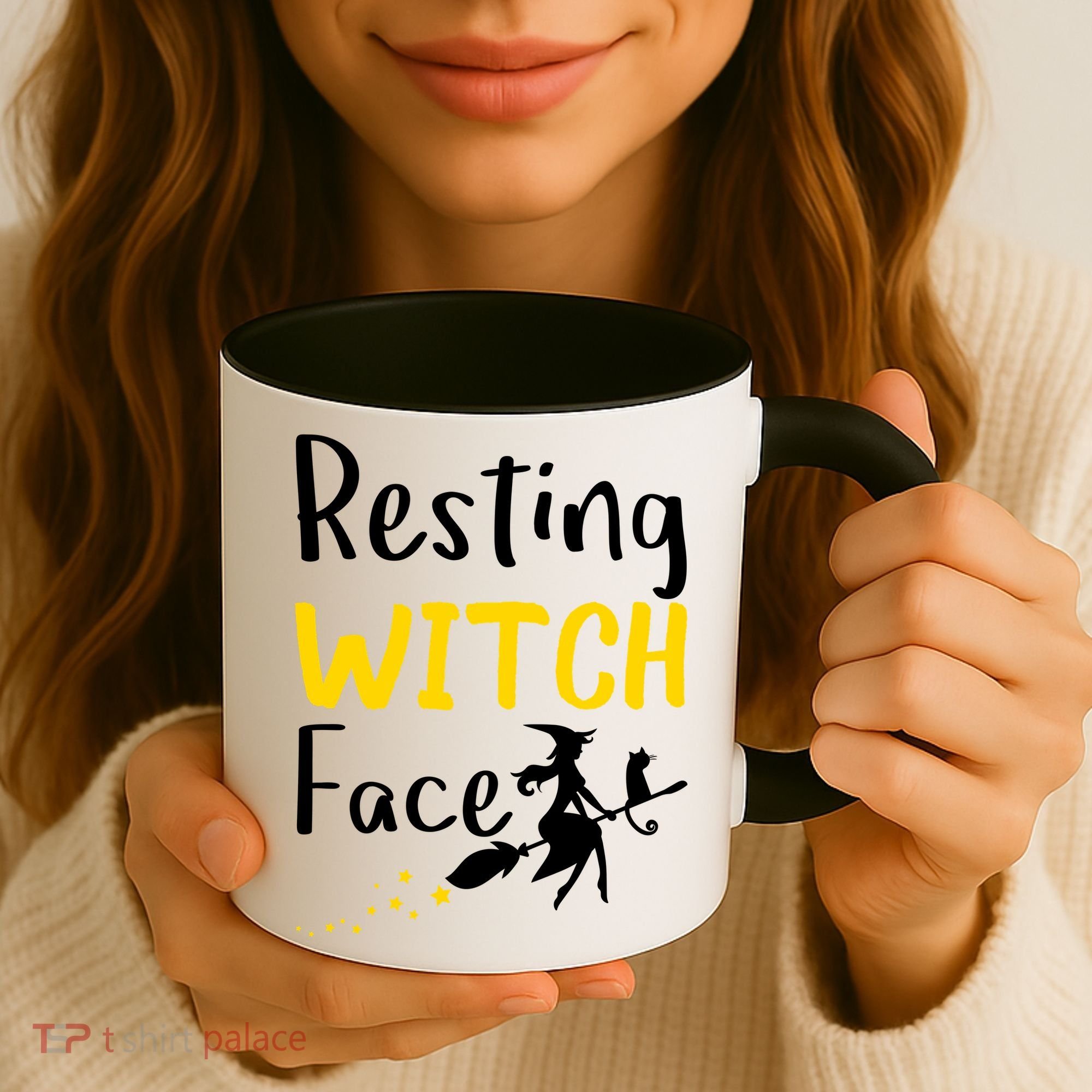Resting Witch Face Coffee Mug