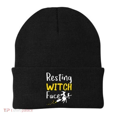 Resting Witch Face Beanie