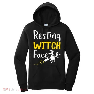 Resting Witch Face Women's Hoodie