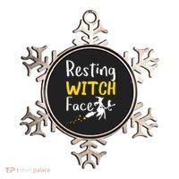 Resting Witch Face Ornament thumb 0