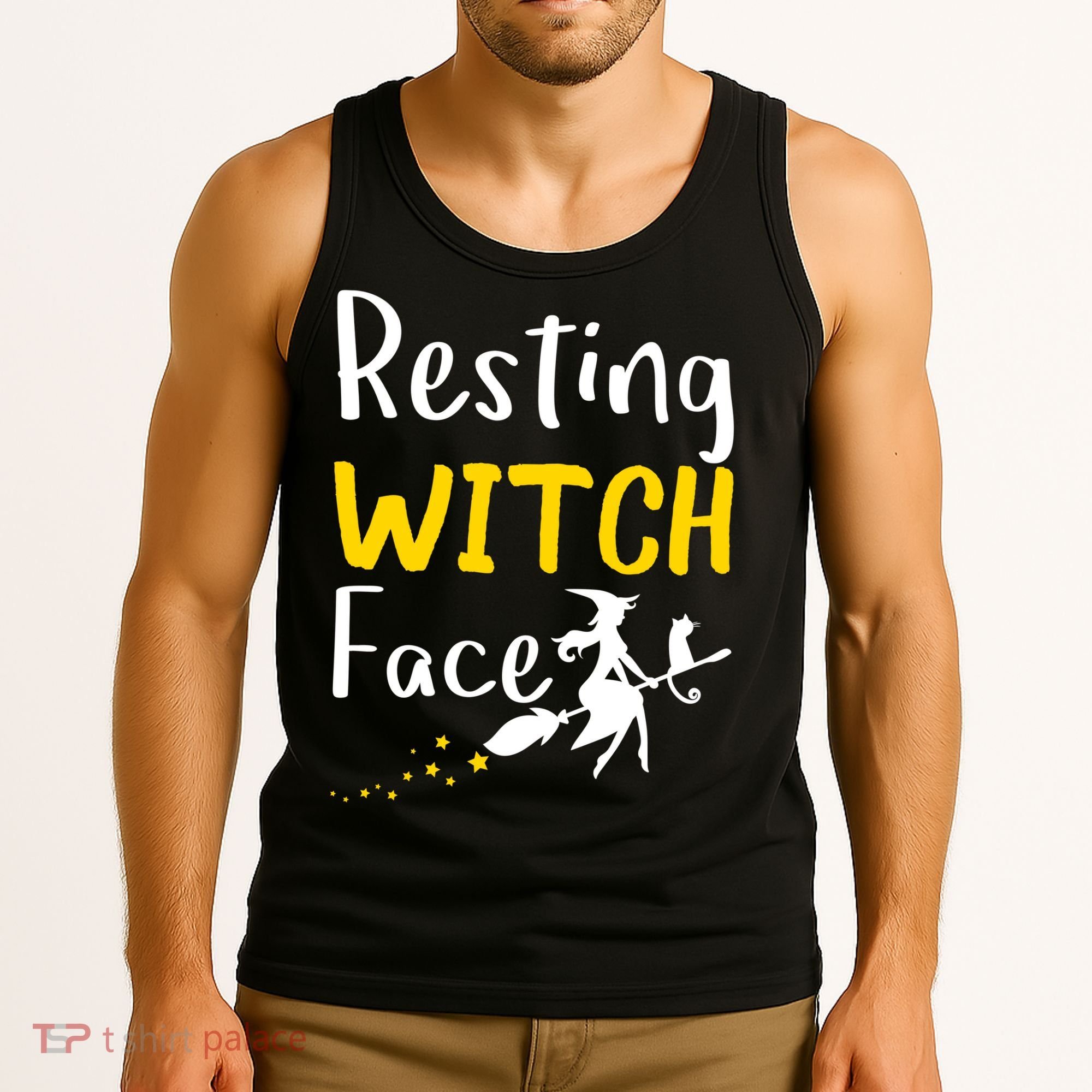 Resting Witch Face Tank Top