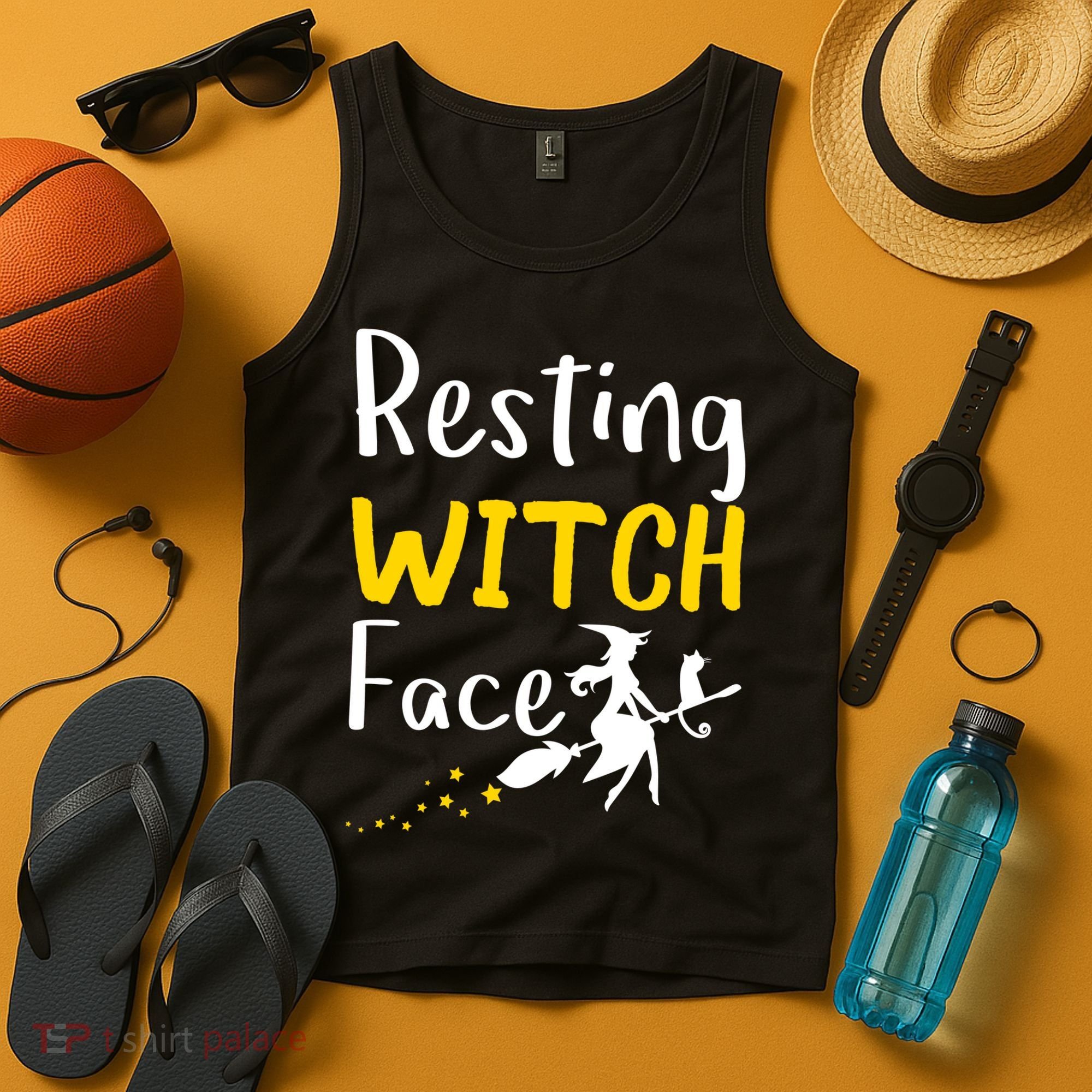 Resting Witch Face Tank Top