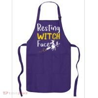 Resting Witch Face Apron thumb 0