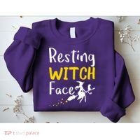 Resting Witch Face Sweatshirt thumb 2