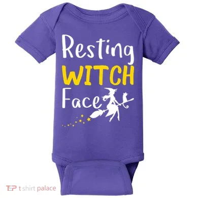 Resting Witch Face Baby Bodysuit