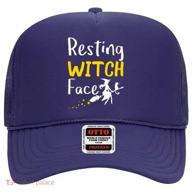 Resting Witch Face Hat