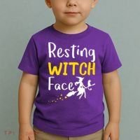 Resting Witch Face Toddler T-Shirt thumb 2