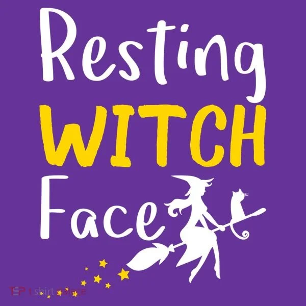 Resting Witch Face Women's Long Sleeve Shirt
