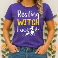 Resting Witch Face Women's T-Shirt thumb 2
