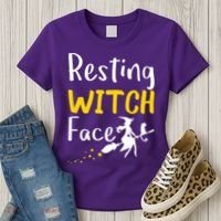Resting Witch Face Women's T-Shirt thumb 3