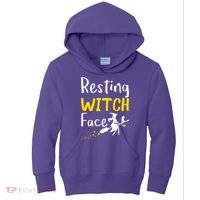 Resting Witch Face Kids Hoodie thumb 0