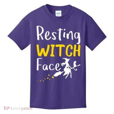 Resting Witch Face Kids T-Shirt