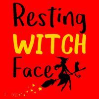 Resting Witch Face Santa Hat thumb 1