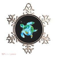 Restore Earth Sea Turtle Art Save The Planet Ornament thumb 0