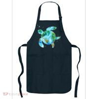 Restore Earth Sea Turtle Art Save The Planet Apron thumb 0