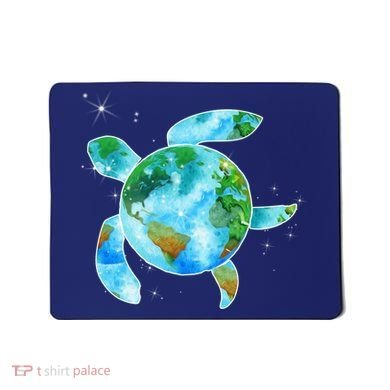 Restore Earth Sea Turtle Art Save The Planet Mousepad