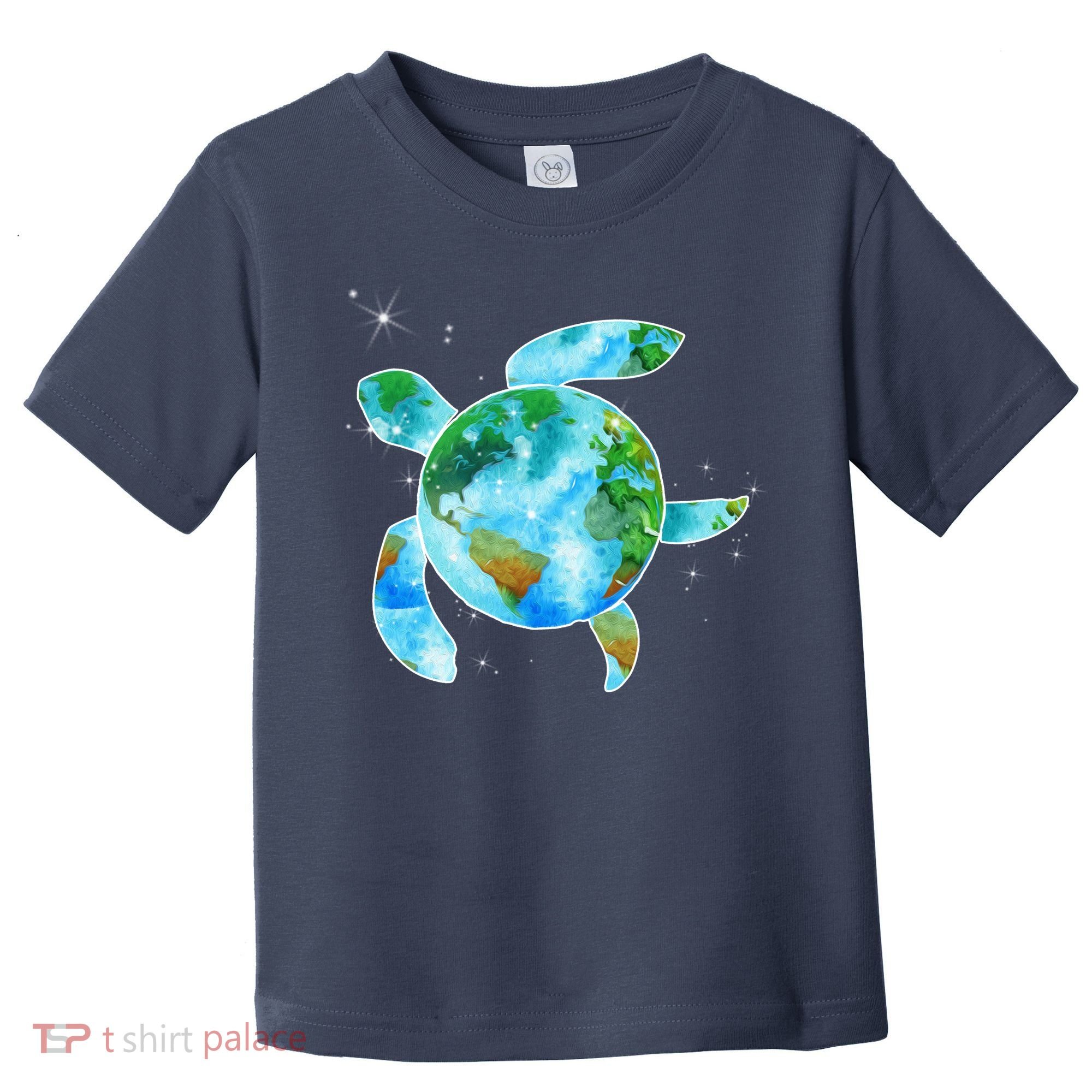 Restore Earth Sea Turtle Art Save The Planet Toddler T-Shirt