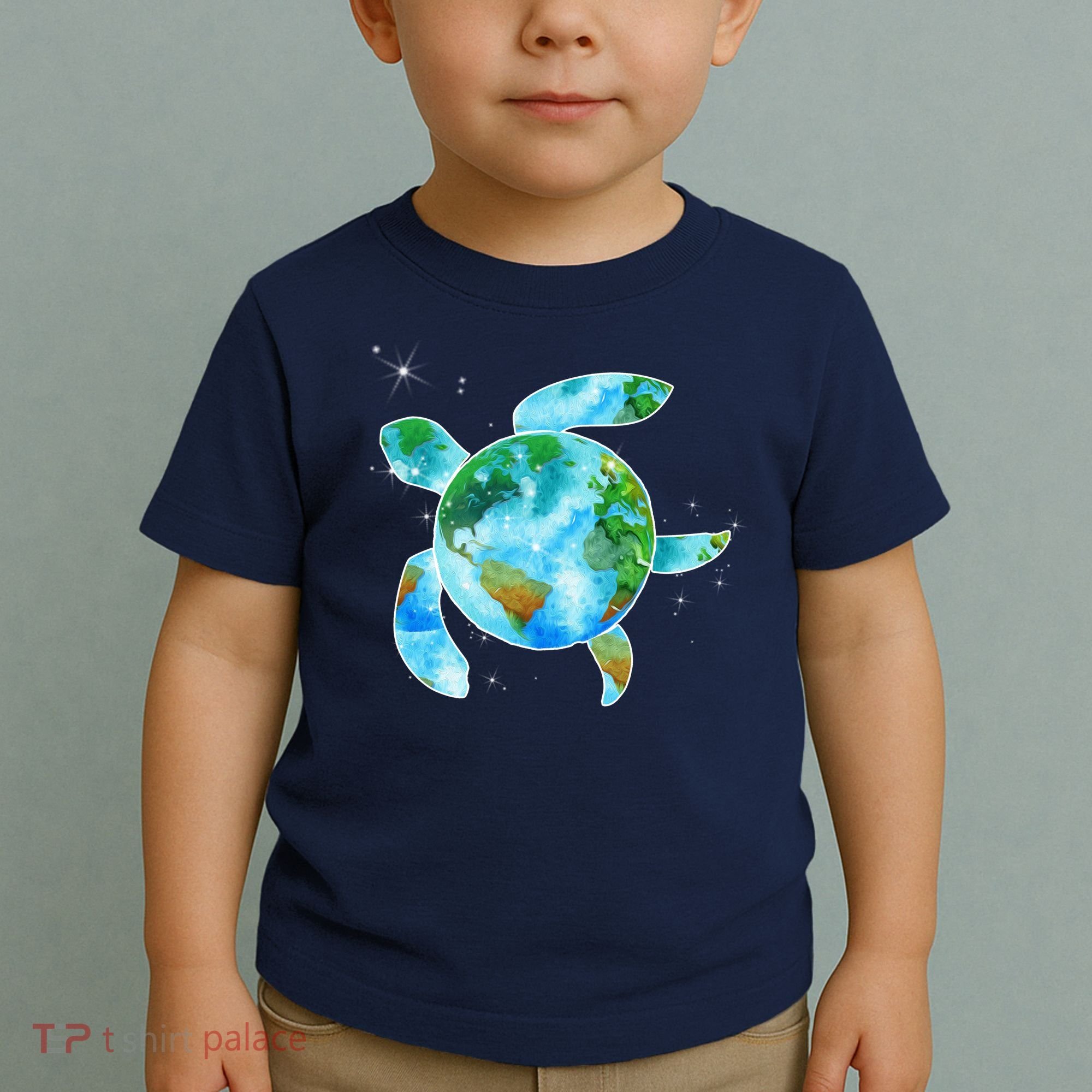 Restore Earth Sea Turtle Art Save The Planet Toddler T-Shirt
