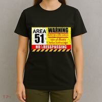 Restricted Area 51 No Trespassing Funny T-Shirt thumb 4