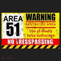Restricted Area 51 No Trespassing Funny Hat thumb 2