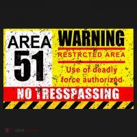 Restricted Area 51 No Trespassing Funny Toddler Hoodie thumb 2