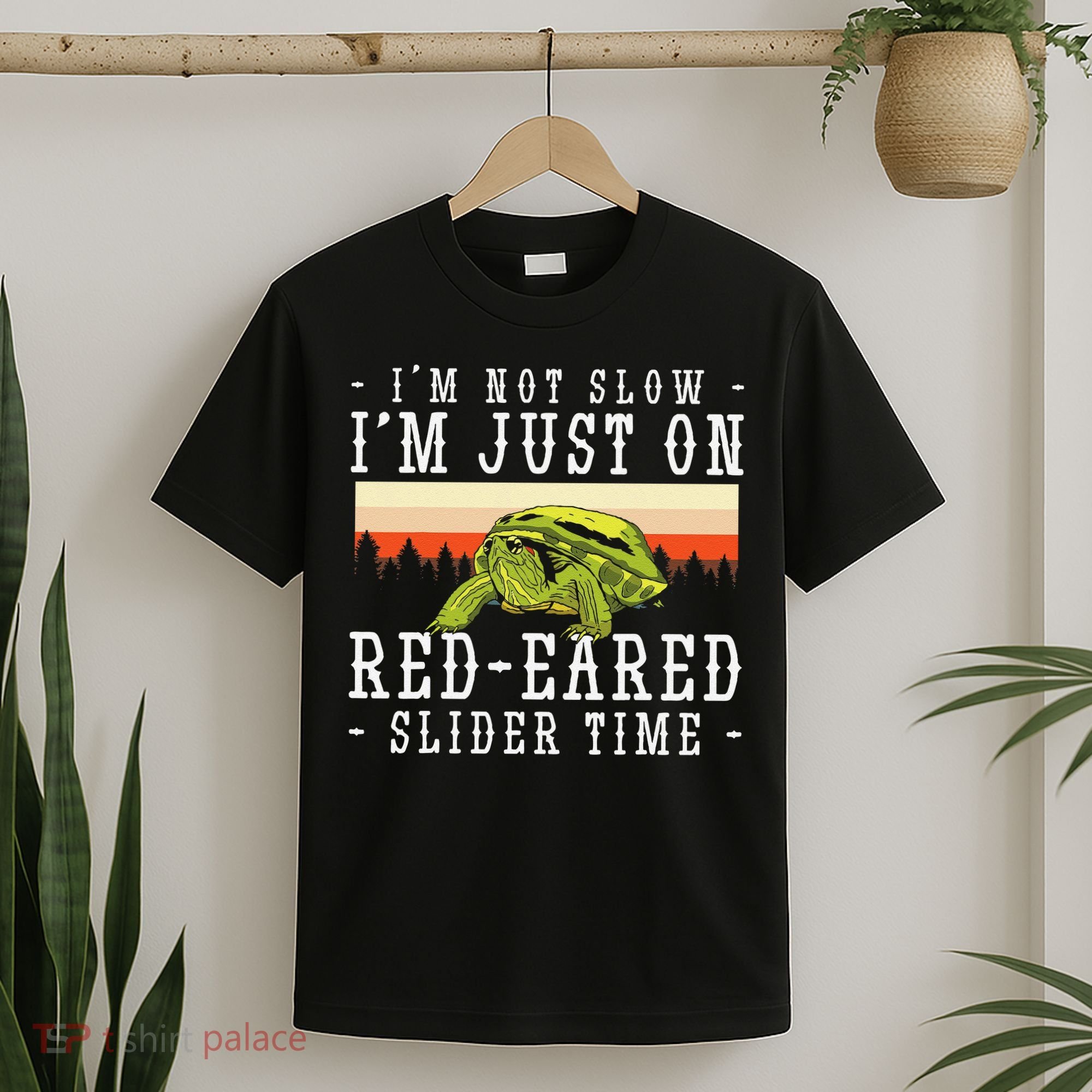 Red Eared Turtle Red Eared Funny Red Eared Slider Turtle T-Shirt