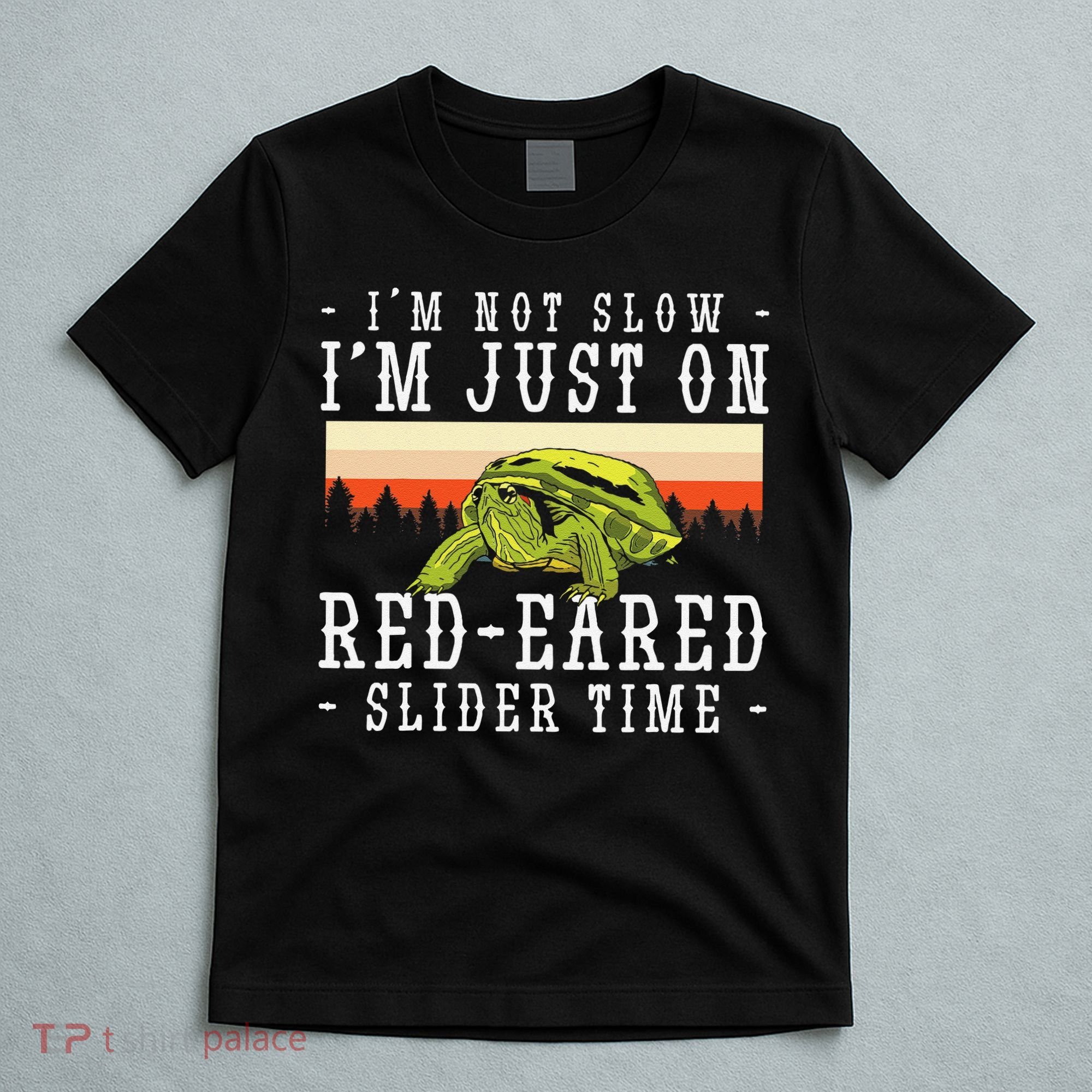 Red Eared Turtle Red Eared Funny Red Eared Slider Turtle T-Shirt