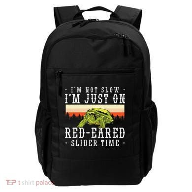 Red Eared Turtle Red Eared Funny Red Eared Slider Turtle Backpack
