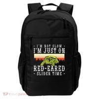 Red Eared Turtle Red Eared Funny Red Eared Slider Turtle Backpack thumb 0