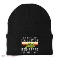 Red Eared Turtle Red Eared Funny Red Eared Slider Turtle Beanie thumb 0