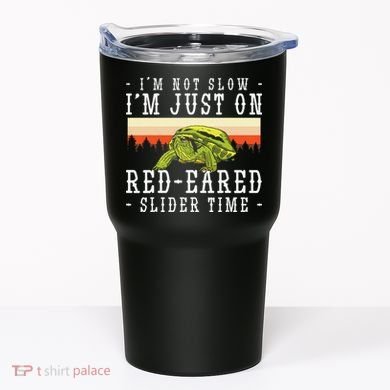Red Eared Turtle Red Eared Funny Red Eared Slider Turtle Tumbler
