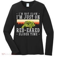 Red Eared Turtle Red Eared Funny Red Eared Slider Turtle Women's Long Sleeve Shirt thumb 0