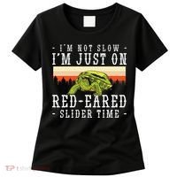 Red Eared Turtle Red Eared Funny Red Eared Slider Turtle Women's T-Shirt thumb 0