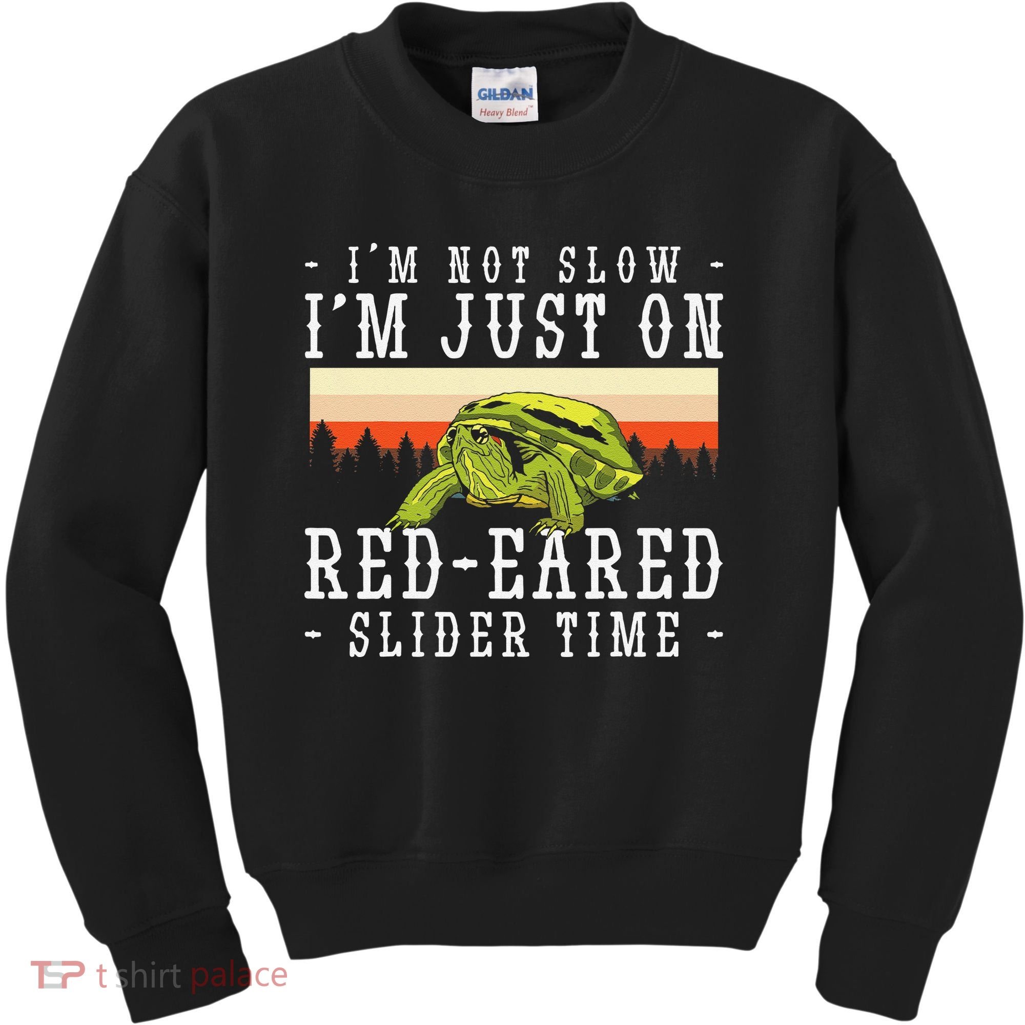 Red Eared Turtle Red Eared Funny Red Eared Slider Turtle Kids Sweatshirt