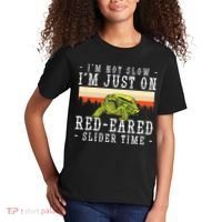 Red Eared Turtle Red Eared Funny Red Eared Slider Turtle Kids T-Shirt thumb 2