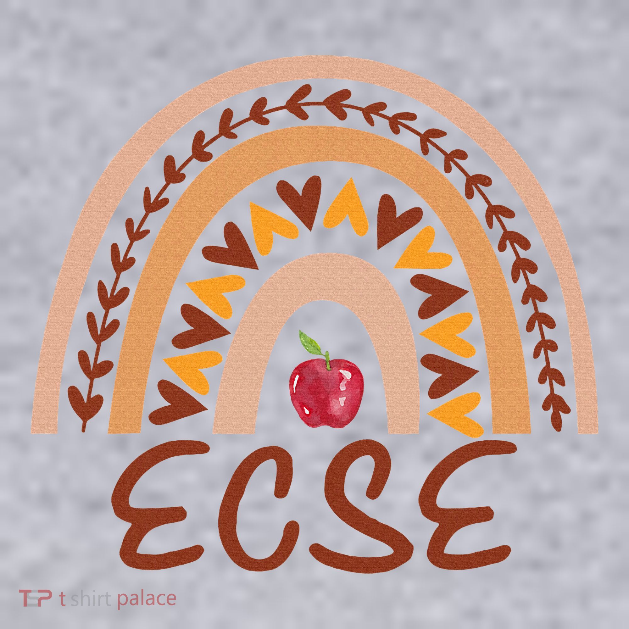 Rainbow Ecse Team Back To School Appreciation Fall Women's Sweatshirt