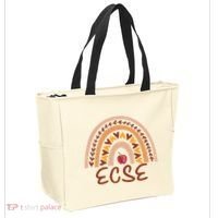 Rainbow Ecse Team Back To School Appreciation Fall Tote Bag thumb 2