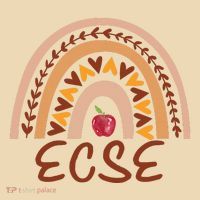 Rainbow Ecse Team Back To School Appreciation Fall Tote Bag thumb 4