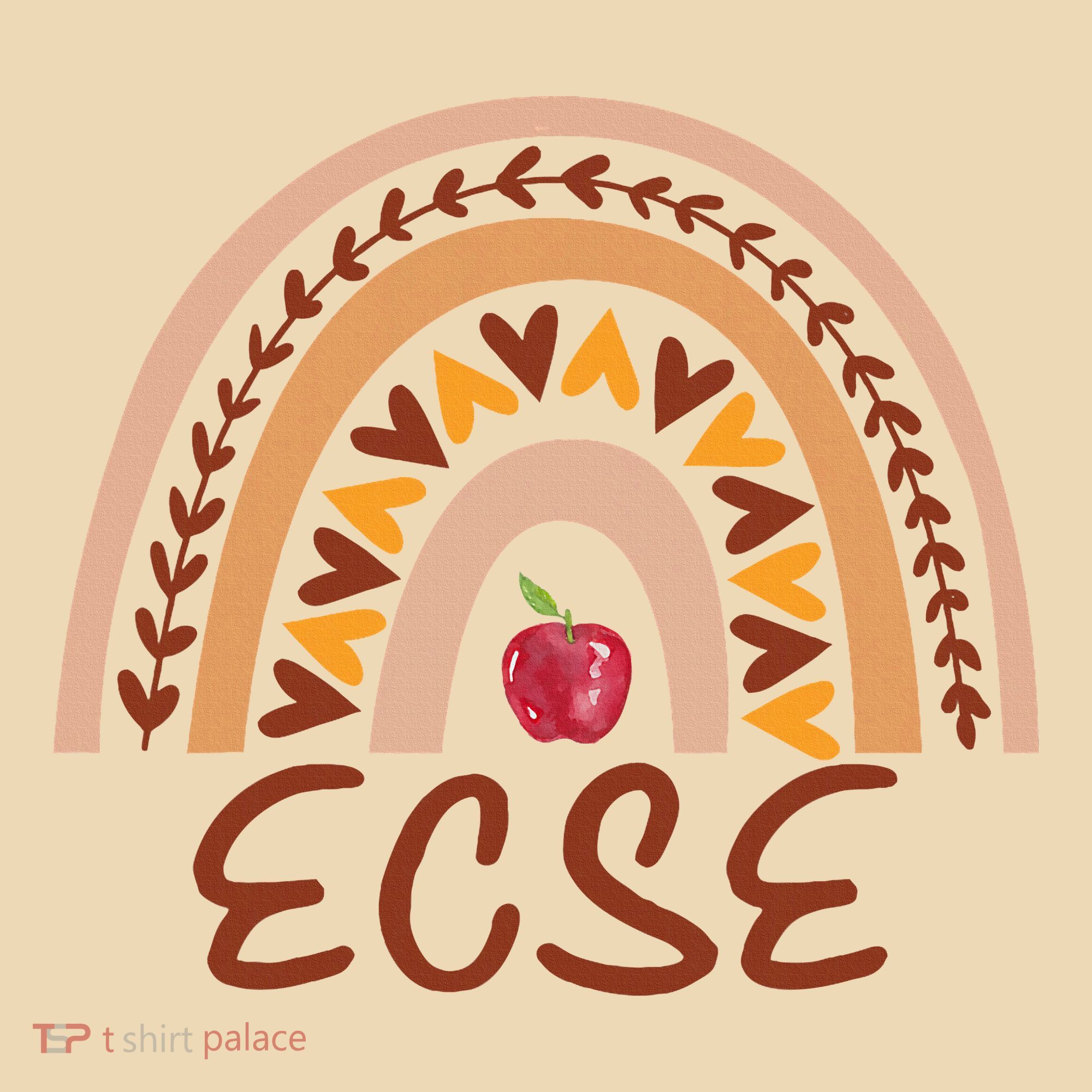 Rainbow Ecse Team Back To School Appreciation Fall Tote Bag