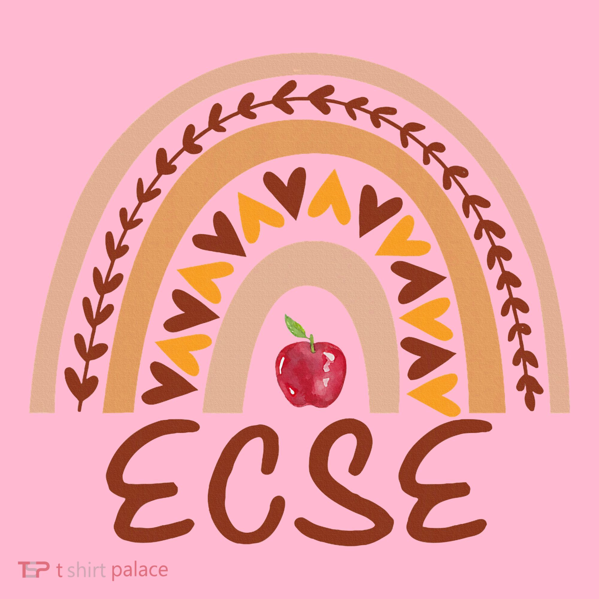 Rainbow Ecse Team Back To School Appreciation Fall Coaster
